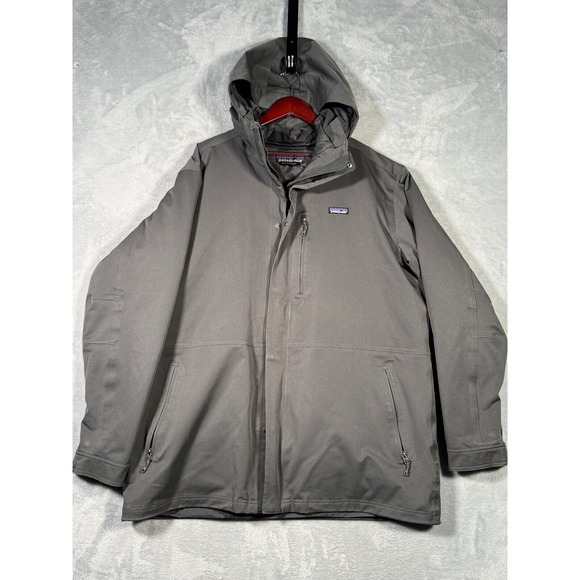 Patagonia Jacket Mens XXL Gray‎ Down Tres 3 in 1 Parka Complete with Liner - Picture 1 of 10